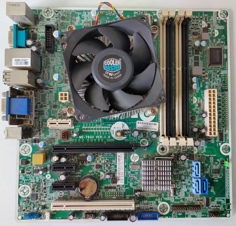Socket 1150 Motherboard | For Intel 4th generation Haswell CPUs | Cooler included