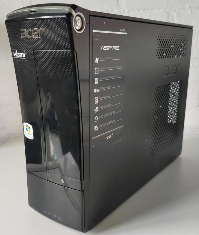 Acer Aspire x3450 - DOES NOT TURN ON