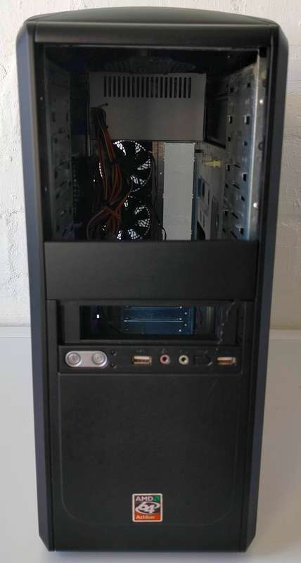Tower Case with carry handle and 350W ATX power supply