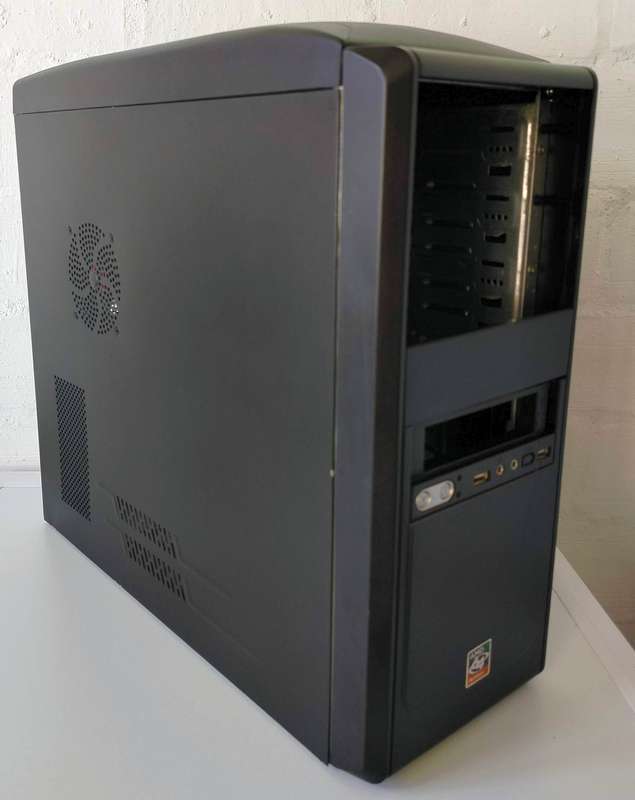 Tower Case with carry handle and 350W ATX power supply