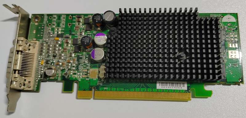 ATI AMD Radeon X600 PRO RV380X | PCI-E | 256MB | DMS-59 | Low profile