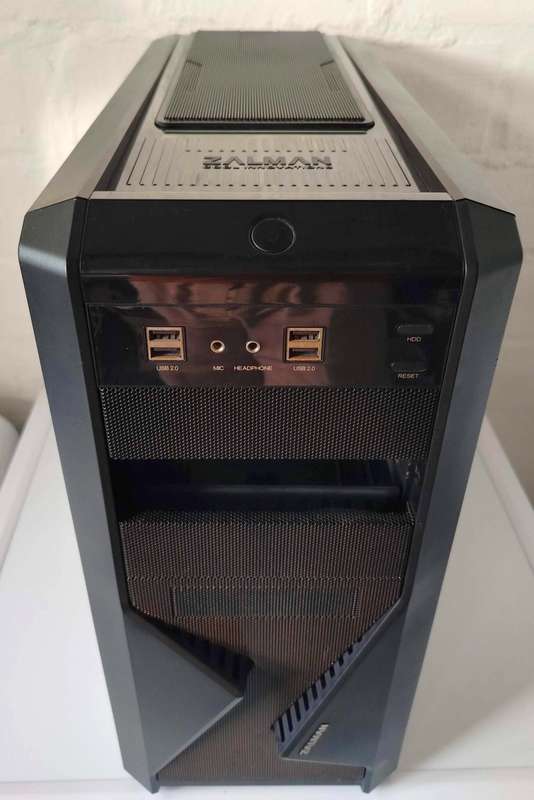 Zalman Z9 ATX Tower Case | Front USB & Audio | 290mm GPU | Bottom PSU