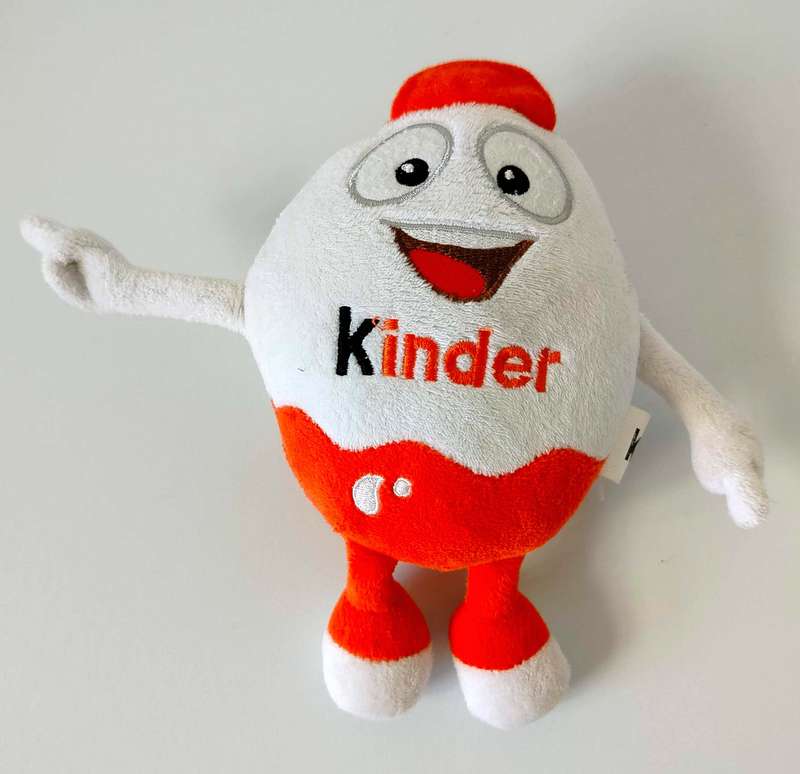Kinder Joy egg teddy plushie