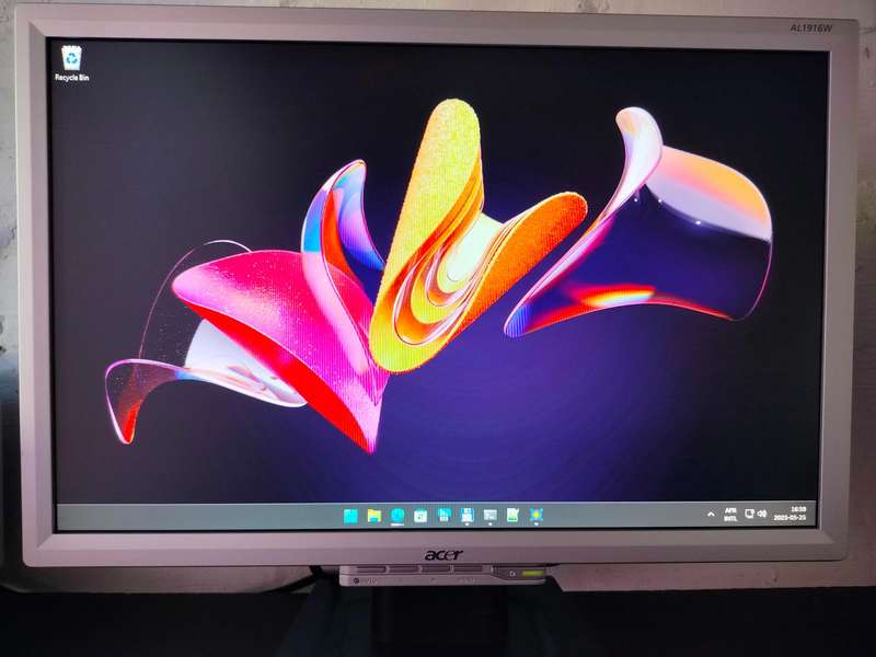 Acer AL1916W monitor | VGA, DVI, HDMI | WXGA+