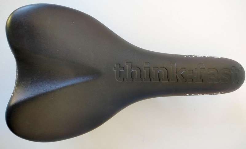 2x Used bicycle saddles | Width: 147mm, Length: 271mm