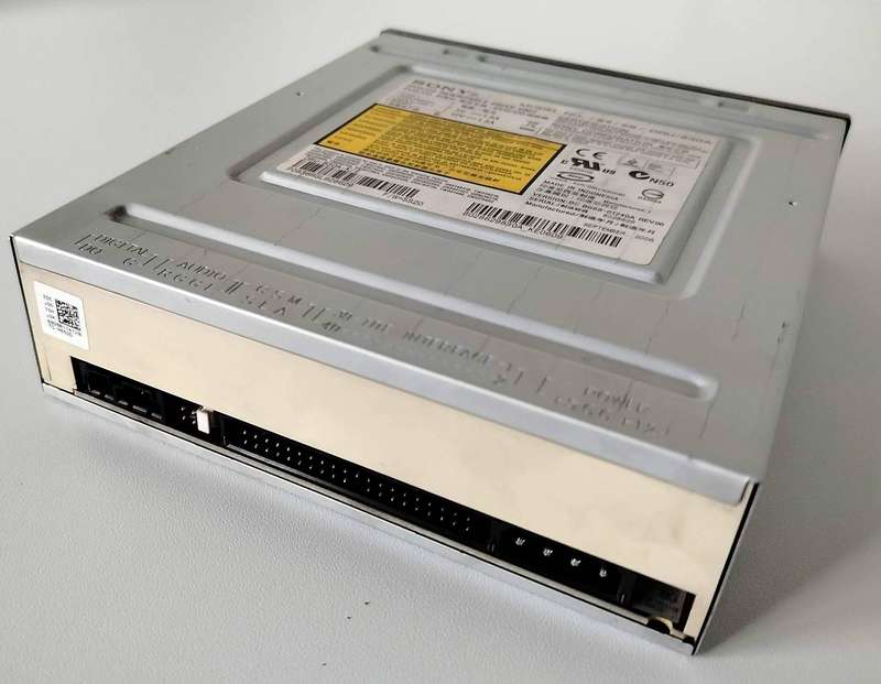 Sony IDE DVD Writer | Black | Model : DRU-830A