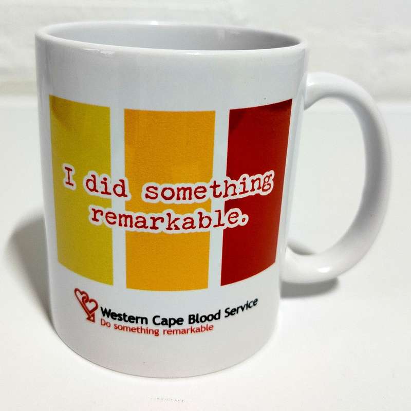3 Mugs | Donate Blood, Green Cat, Blue Angel