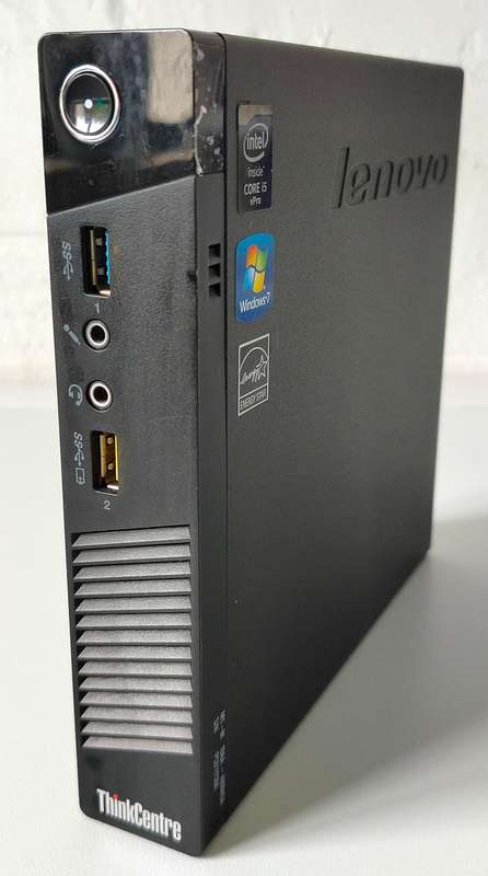 Lenovo Tiny i7 | 4C/8T up to 3.2GHz | 16GB RAM | 120GB SSD | Windows 11 Pro (activated)
