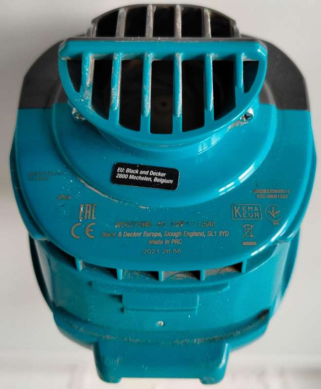 Black&Decker Dustbsuter handheld vacuum cleaner 7.2v