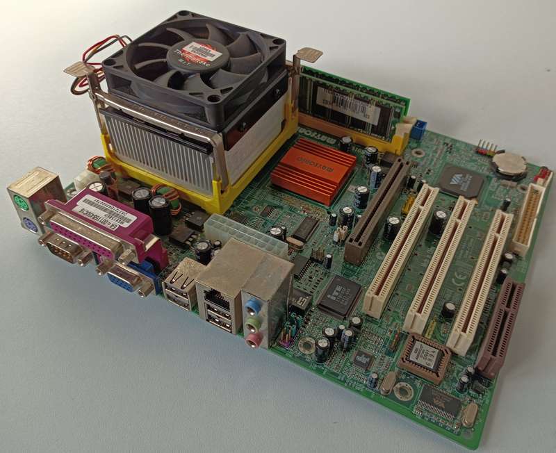 Matsonic 478 board | Intel P4 Celeron 2.4GHz | 512MB RAM | 20GB IDE HDD | 320w PSU | Windows XP Pro