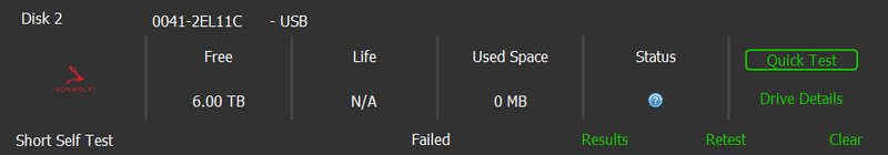 Seagate Iron Wolf 6TB | For spares or repair