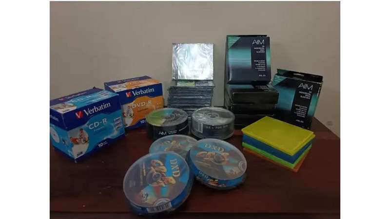 Writable DVD's and CD's