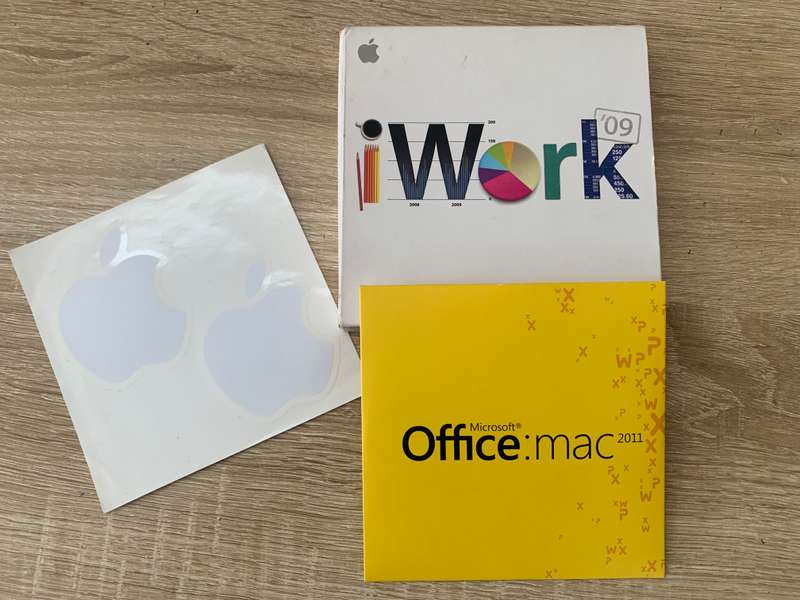 APPLE MAC  2011 OFFICE HOME AND STUDENT  PLUS iWork INSTALLATION DVD