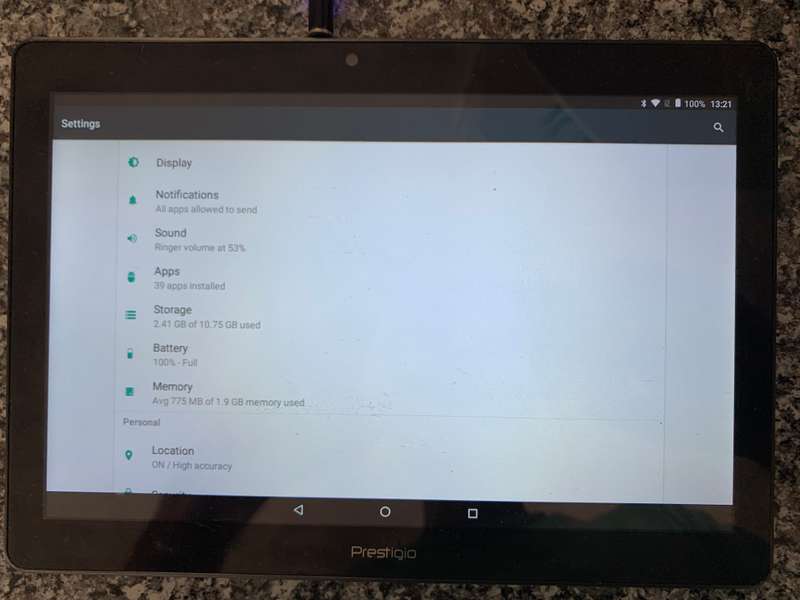 Prestigio GRACE 3101 4G Tablet Dual Sim