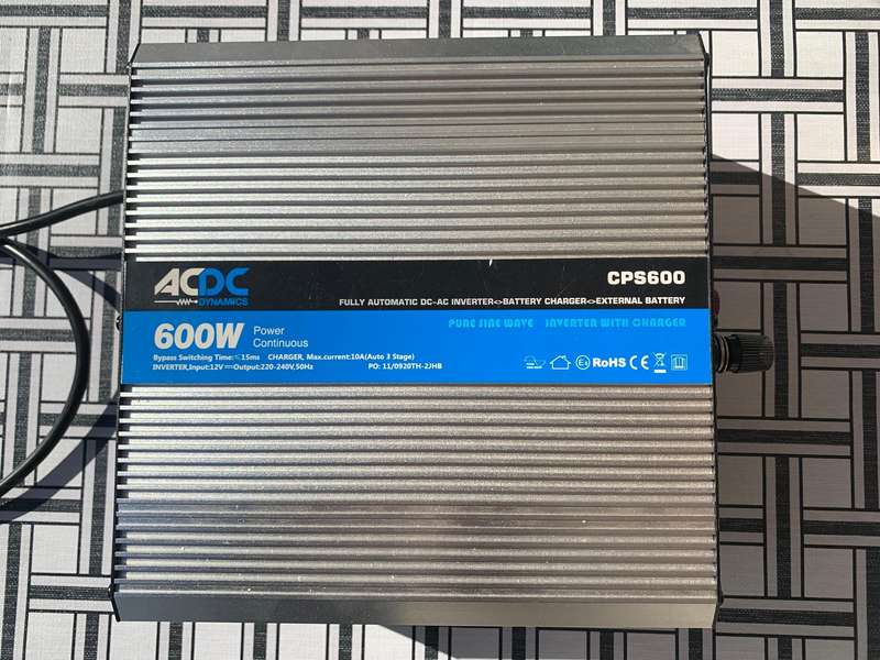 ACDC FULLY AUTOMATIC DC-AC INVERTER CPS600