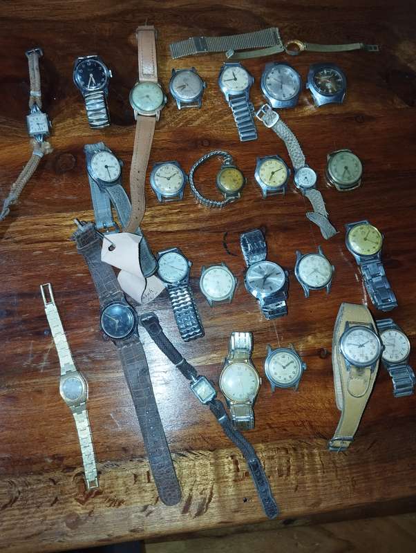 Vintage Watches: Bulk Lot