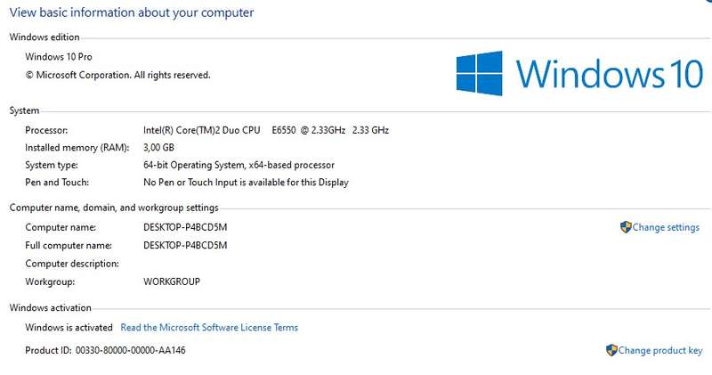 Core 2 Duo SFF PC