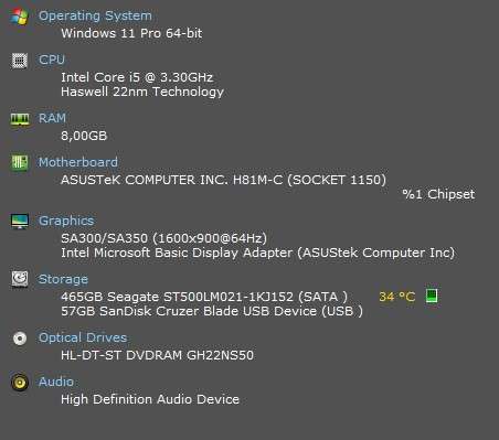 4th gen Core i5 Computer
