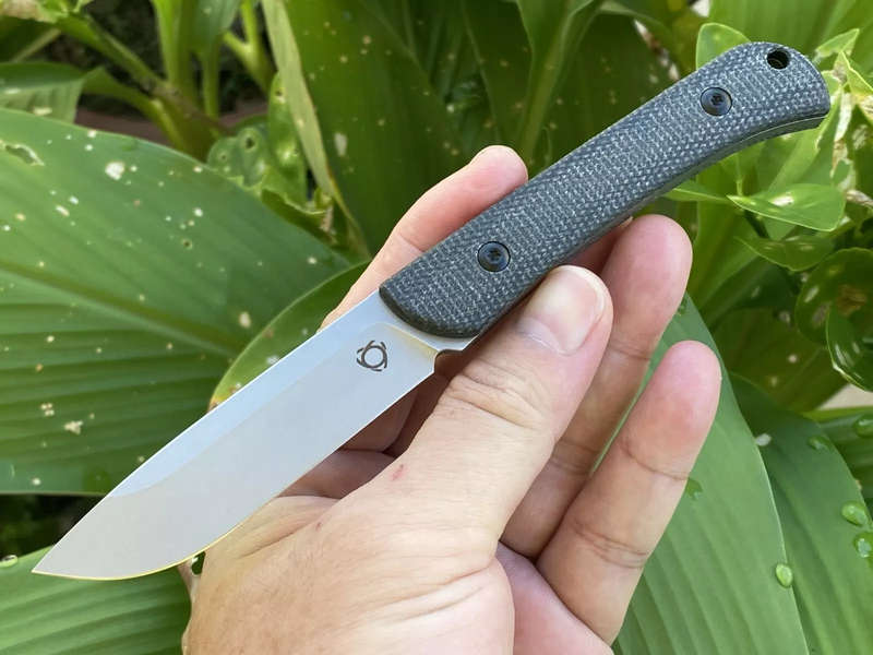 SixLeaf Fixed Knife CPM 3V Steel Micarta handle Belt Sheath EDC Knife SL-32