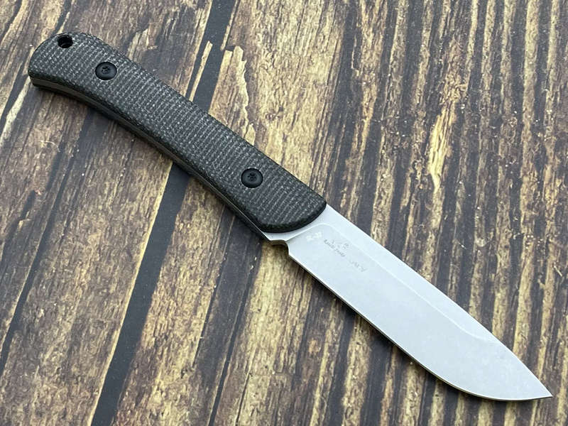 SixLeaf Fixed Knife CPM 3V Steel Micarta handle Belt Sheath EDC Knife SL-32