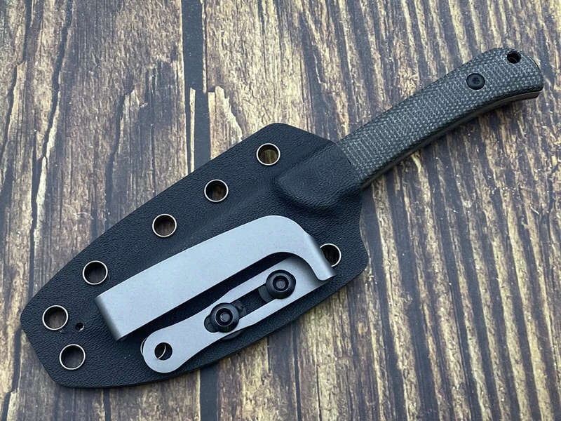 SixLeaf Fixed Knife CPM 3V Steel Micarta handle Belt Sheath EDC Knife SL-32
