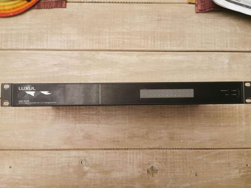 Luxul AV Series 26 Port/24 PoE+ Stackable L2/L3 Managed Switch