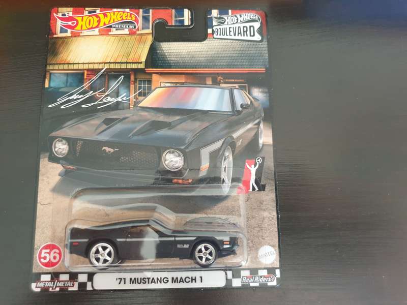 Hot Wheels Boulevard #56 71 Mustang Mach I