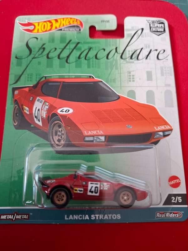 Hot Wheels Premium Lancia Stratos "Spettacolare"