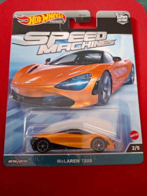 Hot Wheels Premium McLaren 720s "Speed Machines"
