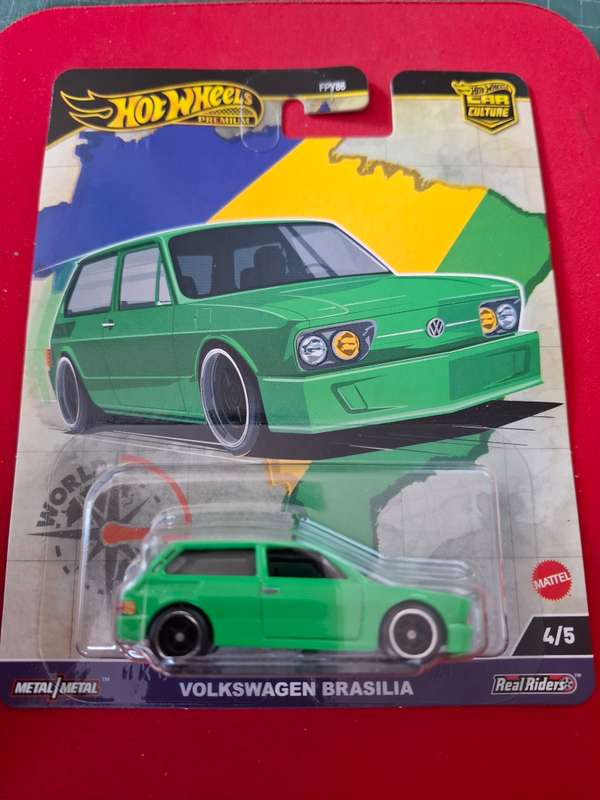 Hot Wheels Premium Volkswagen Brasilia "World Tour"
