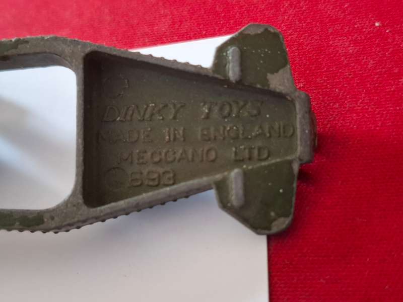 Dinky Toys 693 Field Gun Howitzer 7.2in