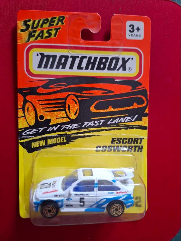 Vintage Matchbox Ford Escort Cosworth