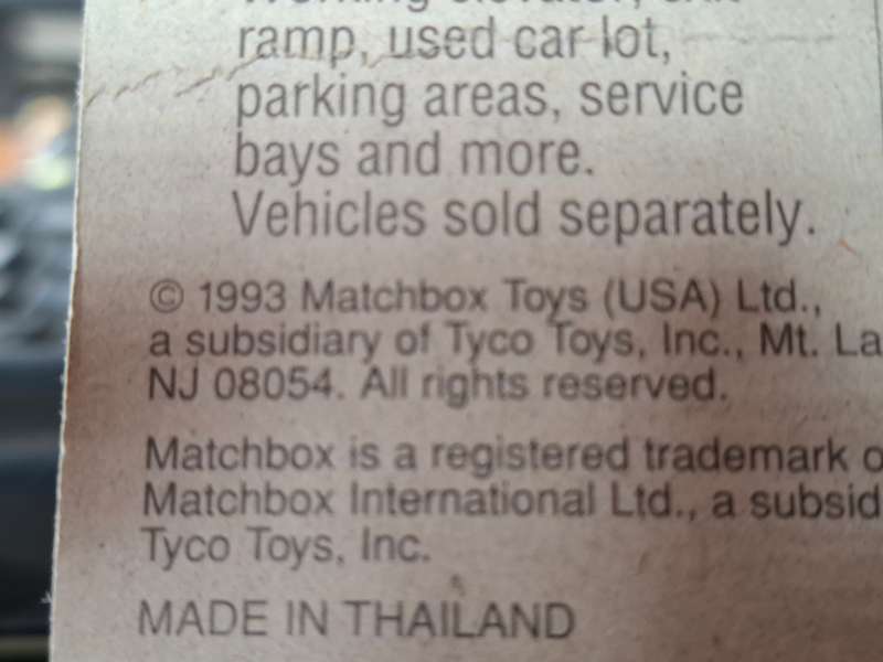 Vintage Matchbox Ford Escort Cosworth