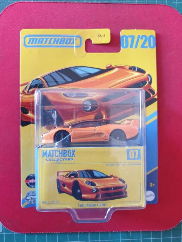 Matchbox Collectors Series 07/20 1993 Jaguar XJ220S