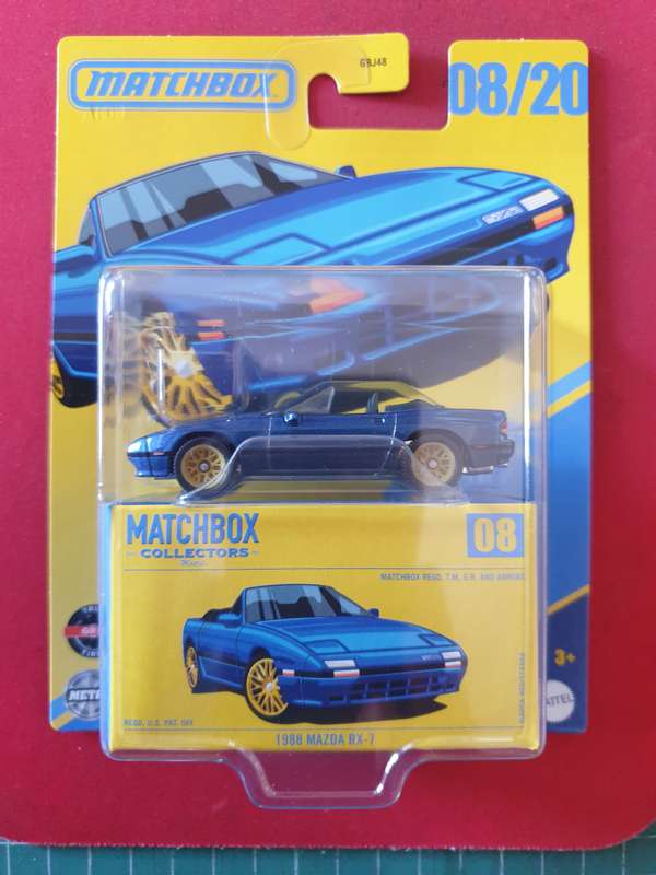 Matchbox Collectors Series 08/20 1988 Mazda RX-7