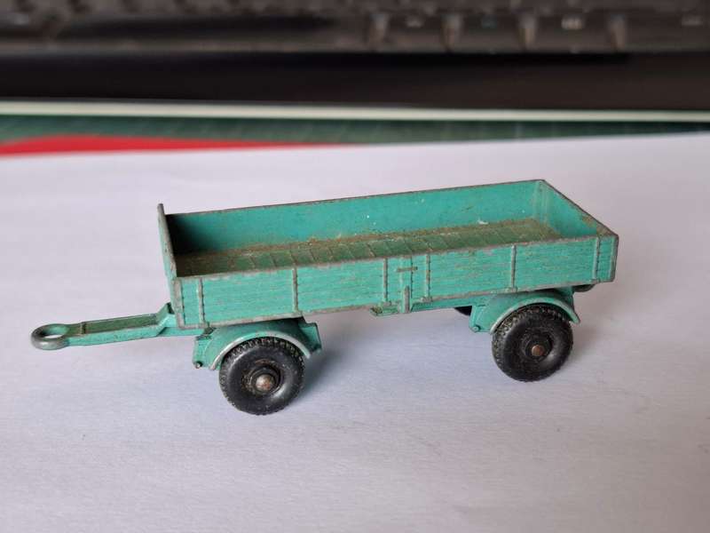 Vintage Matchbox #2d Mercedes Trailer