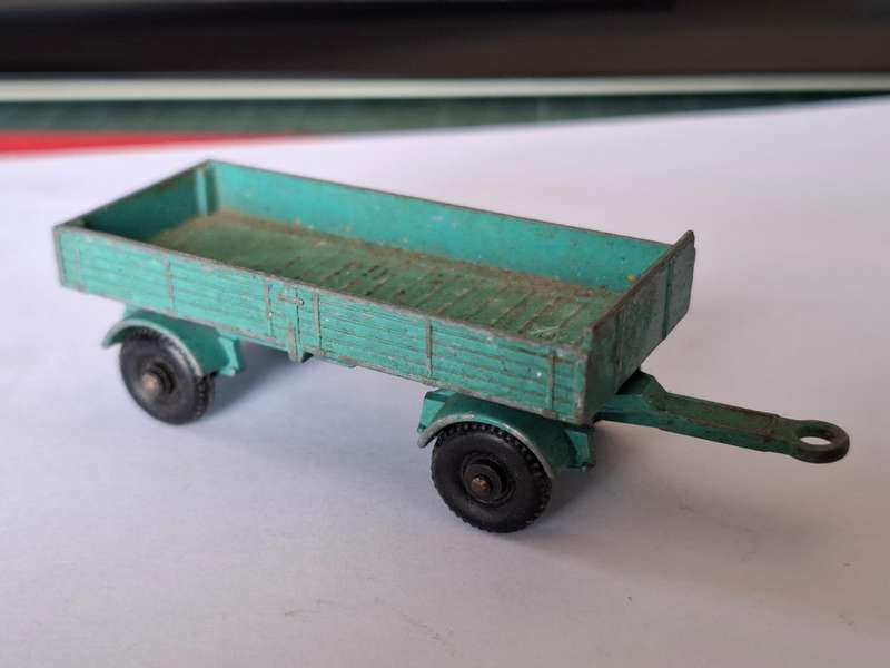 Vintage Matchbox #2d Mercedes Trailer