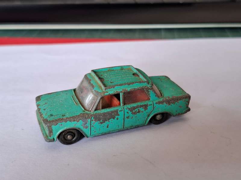 Vintage Matchbox #56b Fiat 1500