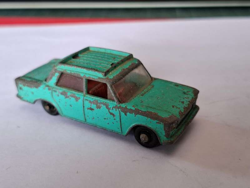 Vintage Matchbox #56b Fiat 1500
