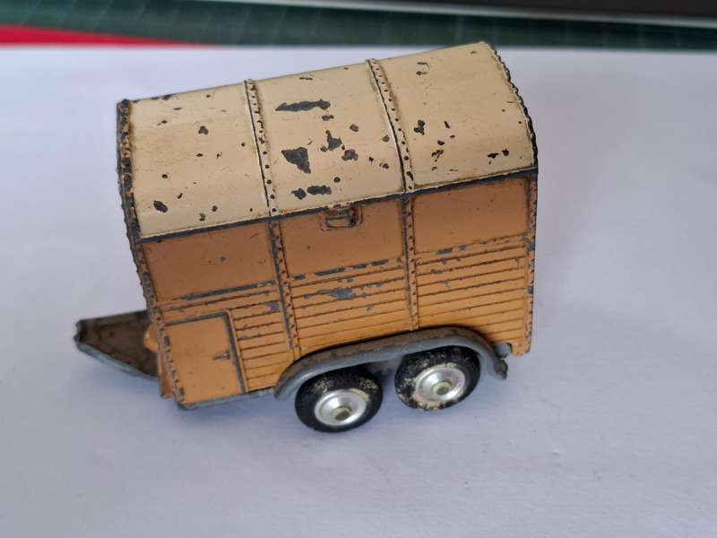 Vintage Corgi 102 Rice's Pony Trailer