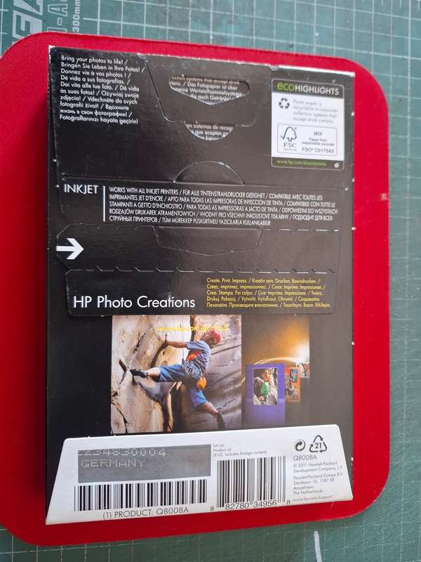 HP Advanced Photo Paper