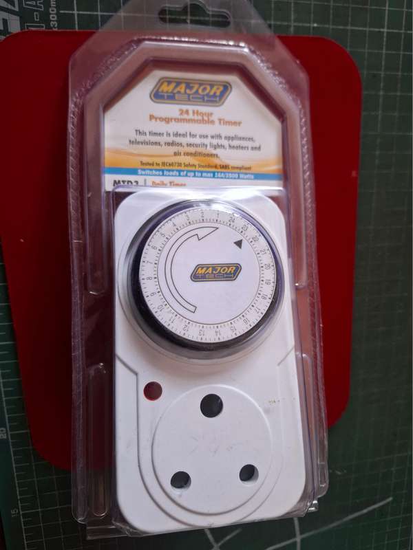 Majortech 24 Hour Programmable timer