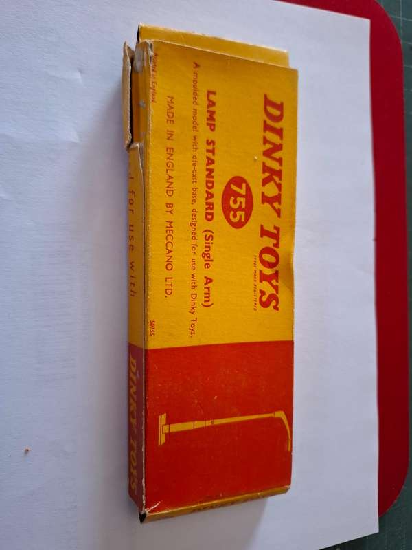 Original Dinky Box #755 Lamp Standard