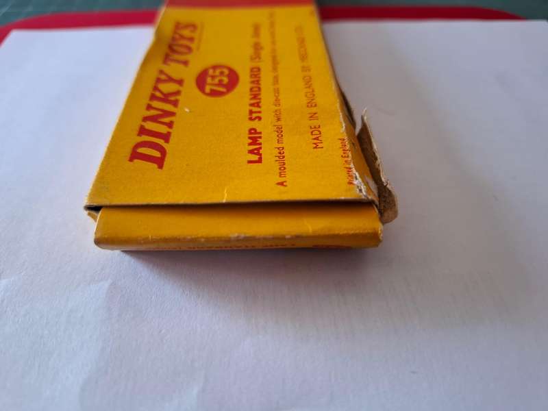 Original Dinky Box #755 Lamp Standard