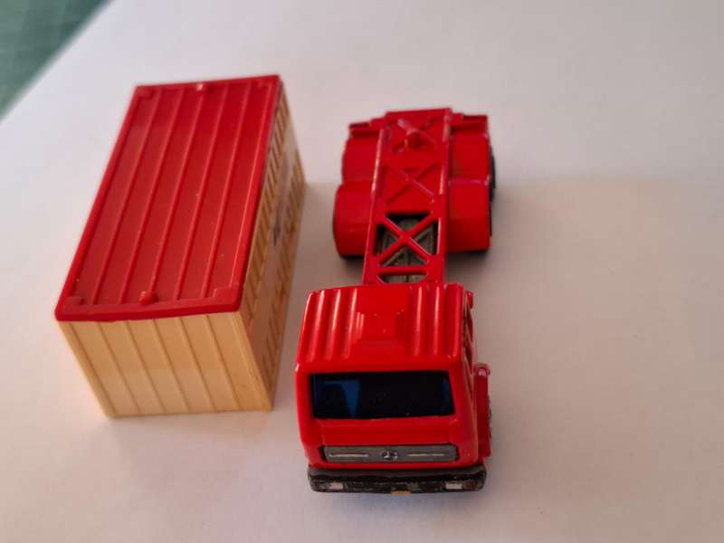 Vintage Matchbox Lesney Superfast #42 Mercedes Container Truck