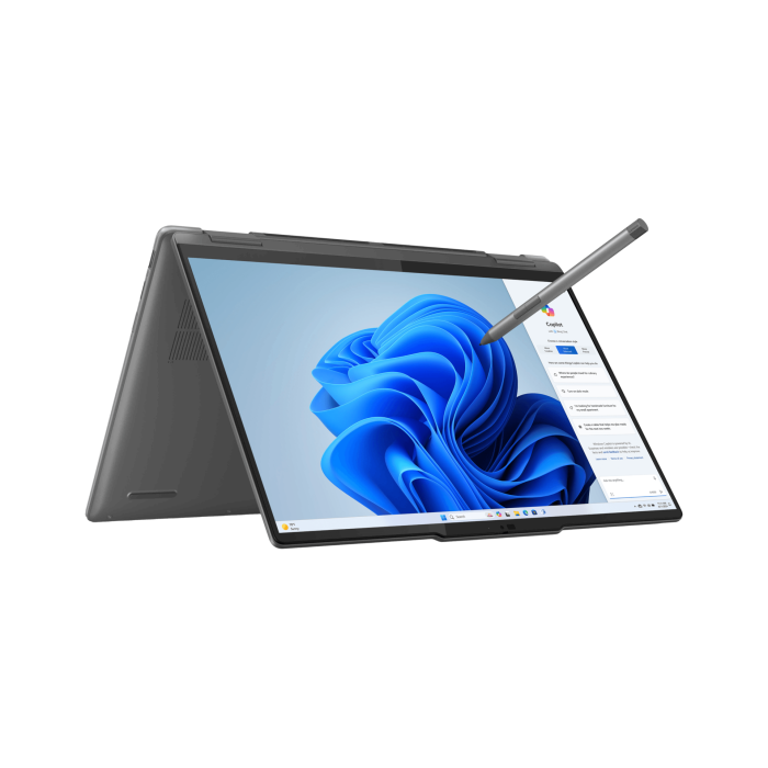 Lenovo Yoga 7i (14" Intel) 2 in 1 Laptop, 15th Gen, Core i7, 16GB, 1TB SSD, Win 11 Pro