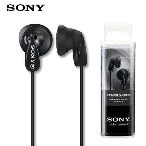 Sony MDR-E9LP Stereo Earbuds - Black