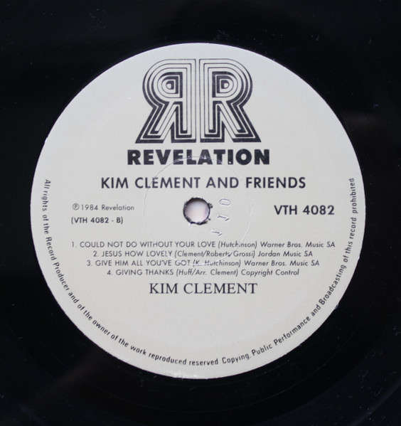 Kim Clement  Kim Clement And Friends - VTH 4082 - LP NEAR MINT CONDITION