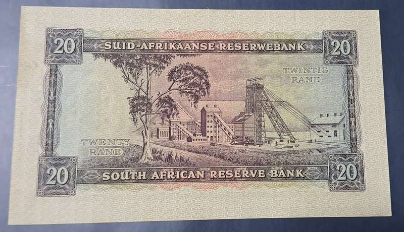 1962 Twenty Rand Rissik D/1 412822 Stunning Condition