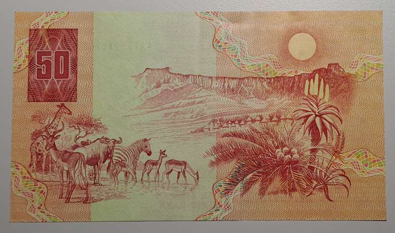1990 Vyftig Fifty Rand Stals AA1789127E